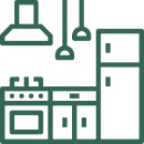 Fully Equipped Kitchenettes